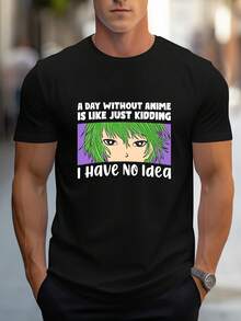 Camisetas de hombre - Negro - Ver 6