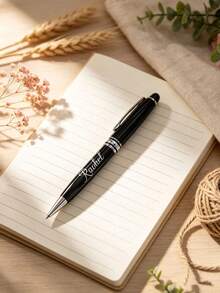 Engraved Ballpoint Pen, Fountain Pen, Comes With Gift Box, Can Be Used As Engagement Gift, Wedding Gift, Customized Engraved Gift Or Teacher Gift. - Sets - View 2