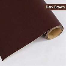 Leather Repair Patch, Self-Adhesive Leather Repair Patch, Large Vinyl Repair Tape, Suitable For Sofas, Car Seats, And Damaged Leather Furniture - Dark Brown - View 11