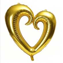 Balon Foil Hati Kait Besar 36 inci, Untuk Dekorasi Ulang Tahun, Dekorasi Kamar, Pesta Ulang Tahun, Dekorasi Pernikahan, Balon Helium - beraneka warna - View 11