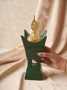 Multiple Models/Styles Resin Incense Burner/Holder, One Resin Incense Burner With Arabic Characters, Heat-Insulated And Anti-Scalding, Home Decor, Also Suitable For Aromatherapy, Can Be Used As Holiday Gift, Saudi National Day - Celebration Edition - View 10