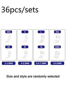 36/24/16pcs Transparent Invisible Ring Adjuster, Spiral Spring Design Invisible Ring Sizer Tool, Completely Invisible Wear, Instantly Adjust Oversized Rings To Comfortable Fit. Prevent Ring Slippage, Protect Your Jewelry, Unisex, Invisible Ring Reducer And Adjuster With Fixed Anti-Slip Pad. - A - View 14