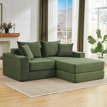 Loveeat Cloud Sofa, Frameless Sofa With Non-Slip Base, Cozy Sofa Bed For Personalized Living Spaces, Modern Sofa - 1 - 查看 9