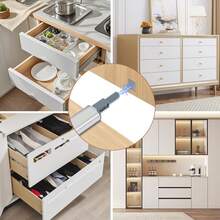 Push To Open Door Opener, 6/10 Pack Cupboard Door Opener, Magnetic Push Release Drawer Push Latch With Mount Screws Self Adhesive Magnets, Cabinet Door Damper For Kitchen Closet Wardrobe Close - Cabinet Door Opener - View 7