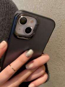 Camera Lens Protector Film, Fit For IPhone 17/17Air/17Pro/17ProMax/16/16Pro/16Plus/16ProMax 16/15/14/13/12/11, Tempered Glass Metal Frame, High Definition Transparent (Silver) - 3PCS - View 7