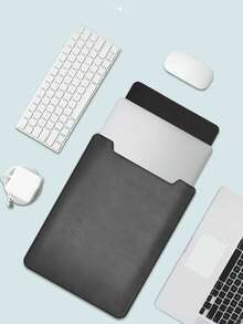1pc Laptop Sleeve Bag For 12/13/14/15/16 Inch Laptops, Laptop Liner Bag, Accessory Bag Compatible With Apple Laptop Air/Pro - View 5