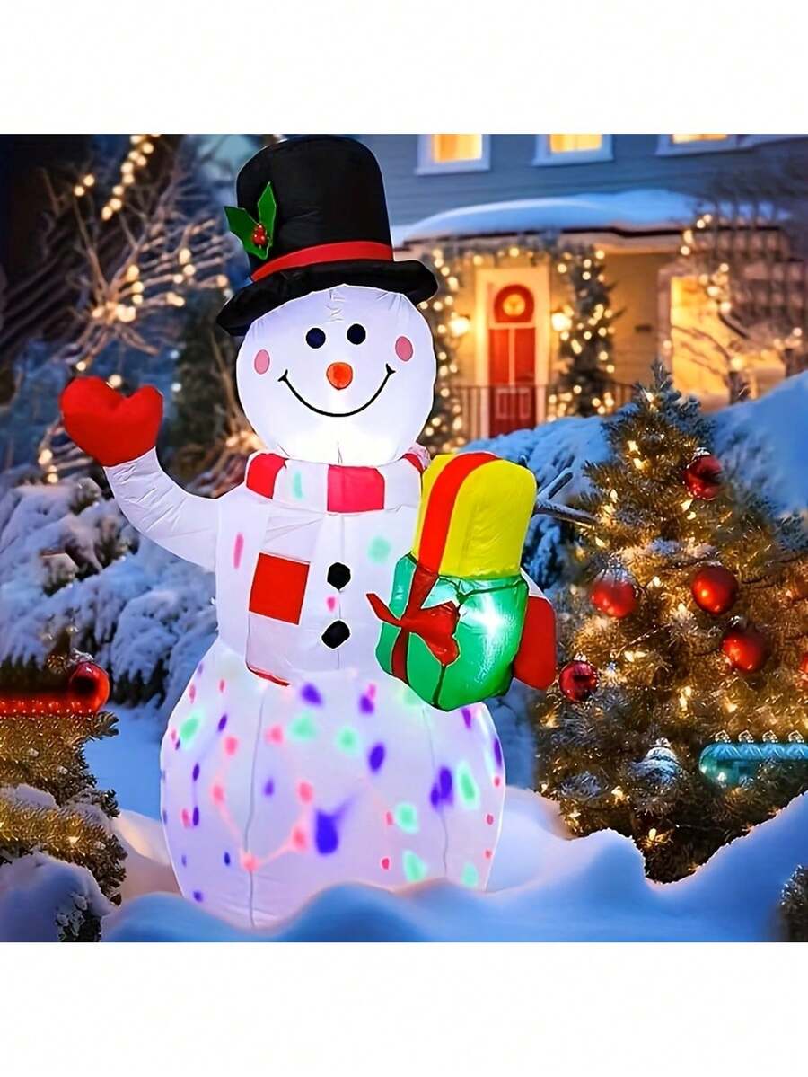 5.3FT Christmas Inflatable Outdoor Decoration, Perfect For Indoor, Yard Christmas Event Decoration, Classroom Decoration - Inflatable - View 1