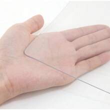 Table Surface Protective Film, PVC 0.25Mm Thick Transparent Tablecloth, Heat-Resistant, Scratch-Resistant And Tablecloth - Transparent - View 4