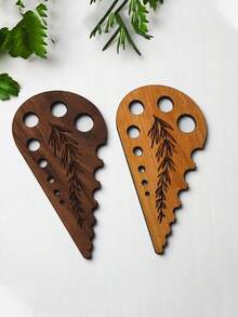 香草剝葉器 3合1廚房工具，可用於將葉片從莖部去除，適用於歐芹、香菜與薄荷的必備小工具 - 彩色 - 查看 4