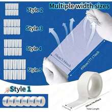 1 Set - 1/10 Roll White Elastic Bandage Combo Pack - Breathable, Soft, And Stretchable - Stretchable Mesh Gauze - High Quality For Wrist, Finger, Ankle, And Leg Support - Individually Packaged Gauze Strips - LUNARION - View 5