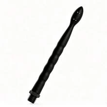 Brinquedo Íntimo Adulto, Ducha Anal de Silicone, Saída de Água com 8 Furos, Limpeza Profunda, Material de Silicone Macio para Fácil Inserção, Design Ergonômico que se Ajusta às Curvas do Corpo, Empunhadura Confortável, Conector Universal Compatível com a Maioria dos Tubos de Água, Brinquedo SM, Acessório Sexual para Flertar em Casal, Brinquedo Sexual Estimulante - Tamanho Único - Visão 2
