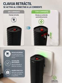 Rechargeable Electric Mosquito Swatter With LED Light – Portable - US A Type Plug(110-127V) - View 6