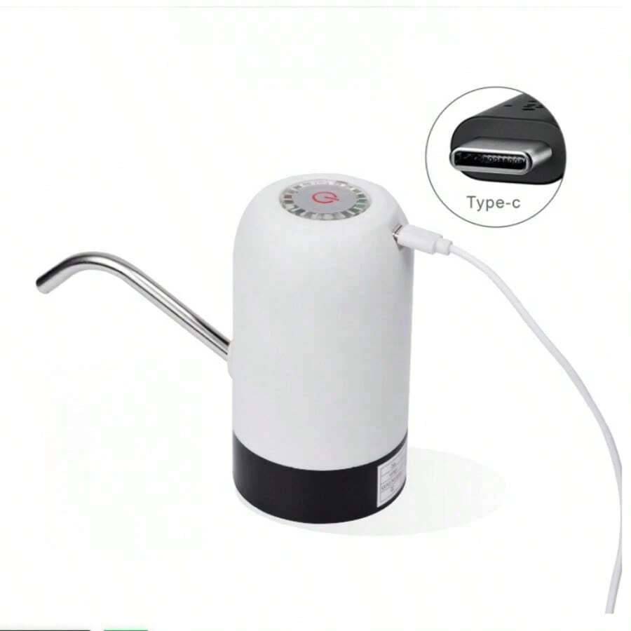1 个 USB 充电电动水泵,设计紧凑优雅,安装简便,方便实用,一键操作,蓝光显示,USB 充电,一次充满电可泵送约 6 个 19L 瓶装水,强劲马达泵 - 彩色 - 查看 1
