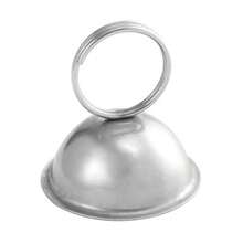 Ins Style Stainless Steel Card Holder Table Card Stand Message Photo Frame Clip Metal Memo Clips Restaurant Home Desktop Decor - View 5