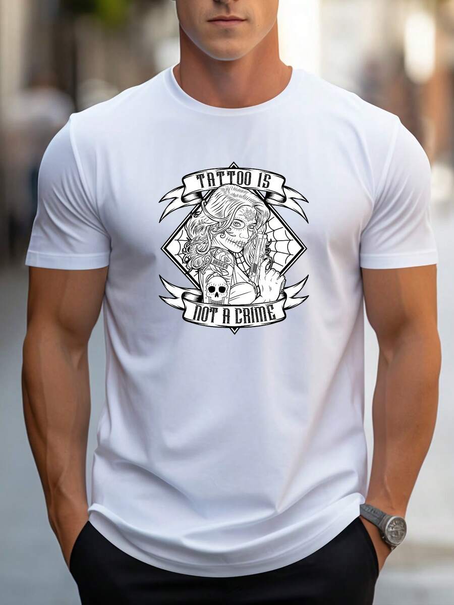 Men T-Shirts - White - View 1
