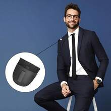 1 Pair Shoulder Pads, 0.59 Inch Breathable Sponge Shoulder Enhancers, Unisex Invisible Shoulder Inserts For Suit Jacket, Blazer & T-Shirt, Clothing Padding Accessories, Back To School Gift - Multicolor - View 4