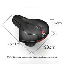 1pc Thickened Bicycle Seat Cushion, Mountain Bike Saddle, Large Butt Soft Comfortable Seat, Hollow Breathable Design, Suitable For Road/Mountain Bike Riding Equipment - Multicolor - View 11
