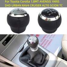 5/6 Speed Manual Gear Shift Knob, Car Gear Lever Replacement Part, Suitable For Corolla Yaris Manual Transmission - A - View 7
