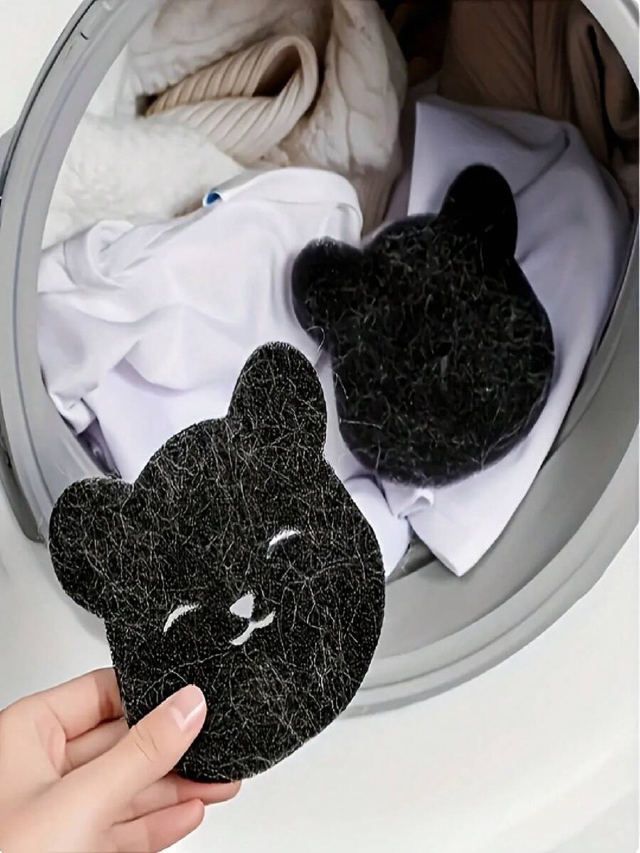 9 Peças Filtro de Escova de Pelos Reutilizável para Máquina de Lavar, Limpador Manual de Pelos de Gato, Filtro de Plástico Não Elétrico para Capturar Pelos, Fiapos e Detritos - Definir - Visão 1