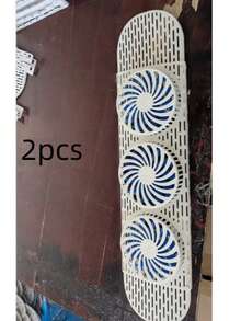 1pc Wall-Mounted Air Conditioner Vent Deflector, Windproof And Durable, Suitable For Cold And Warm Air Circulation, Home Appliance Accessory, With Retractable Vent Direction Design, Suitable For Home And Office Vent Direction - Multicolor - View 12