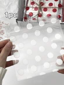10 pezzi Sacchetti con motivo a pois neri & bianchi, sacchetti di imballaggio regalo in PVC trasparente, sacchetti di imballaggio regalo per feste, sacchetti decorativi per accessori gioielli, sacchetti di stoccaggio regalo auto-sigillanti, riutilizzabili, adatti per regali di vacanze, compleanni, matrimoni, feste, stoccaggio quotidiano, sacchetti di plastica auto-sigillanti, sacchetti regalo trasparenti per matrimoni, sacchetti regalo di gruppo, regali per il Ringraziamento e la Festa dell'Insegnante. 1 pezzo - Multicolore - Visualizzare 9