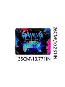 Neon Game Sliding Mouse Pad-Non-Slip And Durable Rubber Lock Edge, Suitable For Gamers, Offices And Families-Various Sizes Of Optional Table Pad, Desktop Pad, Cute Table Pad Bright Game Machine Printed Desktop Mouse Pad - View 16