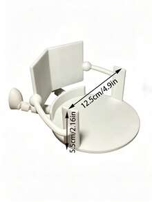 2/1pc Book Lover Exclusive Fun Toilet Paper Holder, Sitting Reading Figure Toilet Paper Holder, Desktop Standing Tissue Storage Decorative Rack, Suitable For Desktop Storage, Bathroom Storage, Bathroom Accessories, Kitchen Storage, Kitchen Accessories, Home Storage, Home Decor, College Dorm Essential, Back To School, Halloween, Christmas Gift Best Choice - Multicolor - View 5