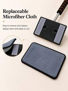 Extendable Windshield Cleaning Tool Set – With Detachable Handle, Rearview Mirror Water Removal And Wiper Function, Multi-Functional Car Cleaning Supplies, Telescopic Car Detailing Glass Cleaning Brush, Washable Microfiber Cloth, Used For Interior Glass Cleaning And Car Body Stain Removal, Anti-Fog And Dust Removal, 180° Free Rotating Brush Head. Easy To Operate, Ideal For Drivers, Car Enthusiasts And DIY Cleaners For Daily Car Maintenance And Seasonal Detailed Cleaning. Essential For RV Camping, Perfect Gift For Family And Friends - A - View 3