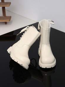 Children's Boots, New Style Single Lining Non-Slip Casual Boots - Beige - View 7