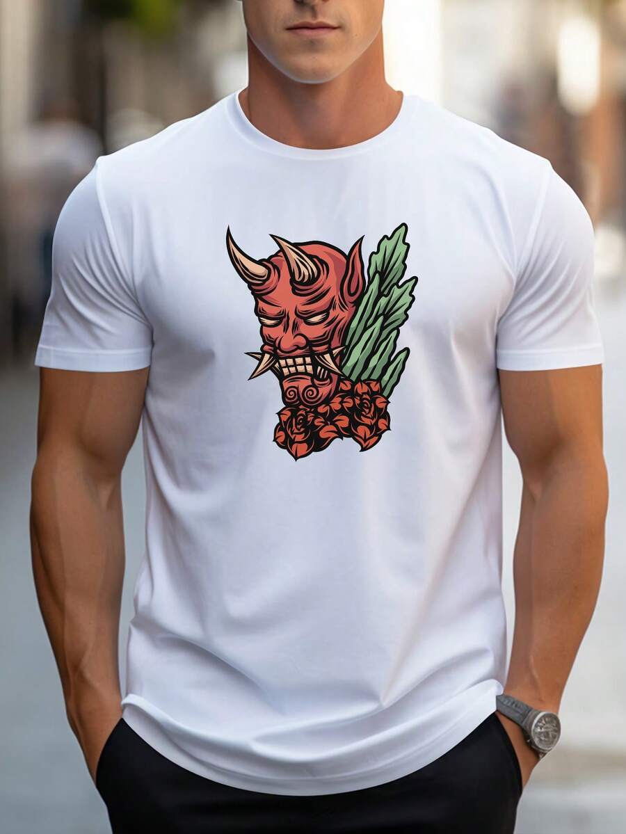 Men T-Shirts - 白色 - 查看 1