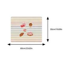 [Nuevo Engrosado] Alfombrilla de secado de platos de cocina, alfombrilla de mesa, alfombrilla absorbente, alfombrilla de encimera para platos, alfombrilla de mesa sin lavado, alfombrilla de secado de cuencos y platos, grosor 3.6mm - color - Ver 13