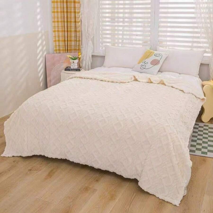 Bed Blankets & Towel Blankets - Beige - View 1