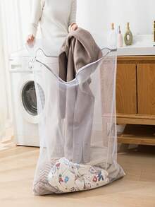 2pcs Extra Large Laundry Mesh Bags, Washing Machine Wash Bags, Suitable For Sweaters, Delicate Clothing And Underwear, Protective Laundry Mesh Bags Prevent Stretching And Deformation, Reusable Home Laundry Accessories - Multicolor - View 4