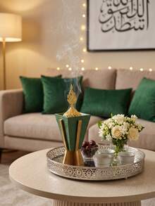 Multiple Models/Styles Resin Incense Burner/Holder, One Resin Incense Burner With Arabic Characters, Heat-Insulated And Anti-Scalding, Home Decor, Also Suitable For Aromatherapy, Can Be Used As Holiday Gift, Saudi National Day - Celebration Edition - View 8
