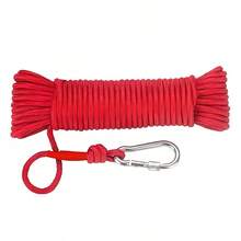 1-Buckle Nylon Rope, Camping Gear, Pet Leash And Outdoor Activities, Camping Gear Essentials | Durable Rope | Rope Head Details - White - View 7