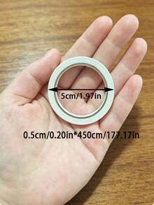 5 Rolls/1 Roll Double Sided Tape, Strong And Durable, Suitable For Gift Wrapping, Halloween And Christmas Decorations, Event Setup, Crafting, Pre-Set Width 5mm - C-Transparent - View 6