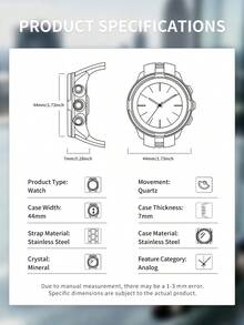 Guess Men's Watch Analog Quartz Black Mesh Strap Minimalist Graphic Dial Sleek Modern Timepiece Perfect For Professional Office Wear And Casual Style - Black - View 7