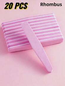100/180 Grit Washable Sponge Nail Sandpaper Double-Sided Nail Pre-Treatment File Nail Polishing Buffing File, Nail Supplies, Nail Tools, Manicure Tools, Nails, Nail Tools - Multicolor - View 18