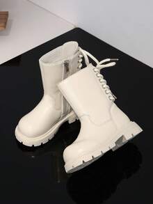 Children's Boots, New Style Single Lining Non-Slip Casual Boots - Beige - View 6