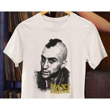 Taxi Driver T-Shirt - Robert De Niro, Scorsese Film Apparel TQTY - White - View 7