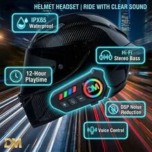 D&M Helmet Headsets - A - View 8
