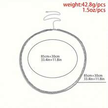 Men's Double Layer Waist Chain, 1S Minimalist Versatile Body Chain, Sexy Adjustable Abdominal Muscle Chain For Athletic Men, 0M - Silver - View 4