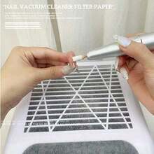 10pcs Nail Dust Collector Filter Paper 19*24cm/Pc Nail Dust Collector Cleaning Filter Paper Dust-Proof Replacement Pack Nail Dust Collector Cleaning Filter Paper Nail Machine Dust Removal Accessories - Multicolor - View 2