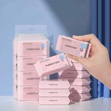 Cute Mini Hand & Mouth Cleaning Wipes, Portable Non-Woven Fabric Small Pack Wipes For Students - Multicolor - View 8