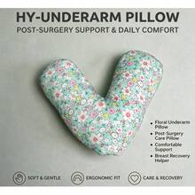 1 buah Bantal Penyangga Ketiak Lembut Berbentuk Hati untuk Meredakan Stres Pasca Operasi, Cocok untuk Pemulihan Istirahat di Tempat Tidur dan Perawatan di Rumah - MultiWarna - View 2