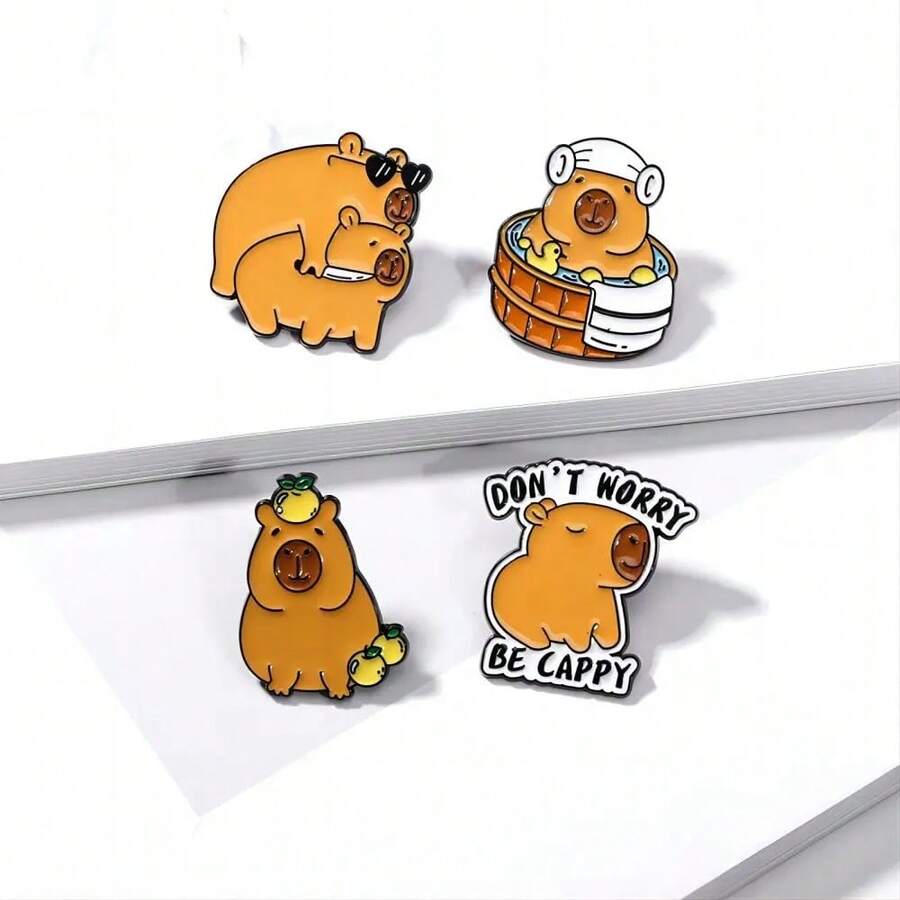 Kids Buttons & Pins - Camel - View 1