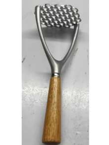 1 Set Home Kitchen Gadgets, Wooden Handle Stainless Steel Potato Masher, Manual Egg Beater, Kitchen Baking Tools Home Gift Set, Practical Holiday Gift, New Home Opening Gift, Kitchen Small Gift - Multicolor - View 14
