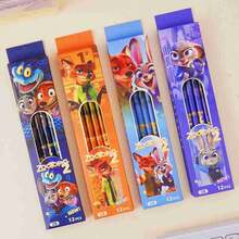 1set New Cute Fox Rabbit Pencil For 2026, High Beauty Cute Pencil. Suitable For Daily Learning And Classroom Notes, Drawing And Drawing, It Is An Essential Item For The New Semester(Random Style) - Multicolor - View 4