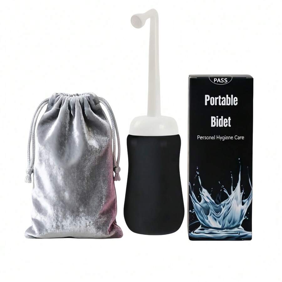 1pc Portable Travel Perineal Wash Bottle, Leak-Proof Women's Intimate Cleansing Spray Bottle, Large Capacity Handheld Washer, 350ML - Multicolor - View 1