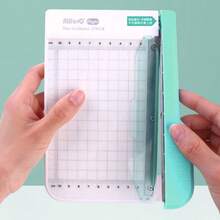6-Inch Precision Paper Cutter With Grid Line Guide - Heavy-Duty Guillotine Blade, Suitable For Crafts, Scrapbooking, Photos And Cardstock | Portable Cutting Tool, Perfect For Office, Home And DIY Enthusiasts - White - View 9